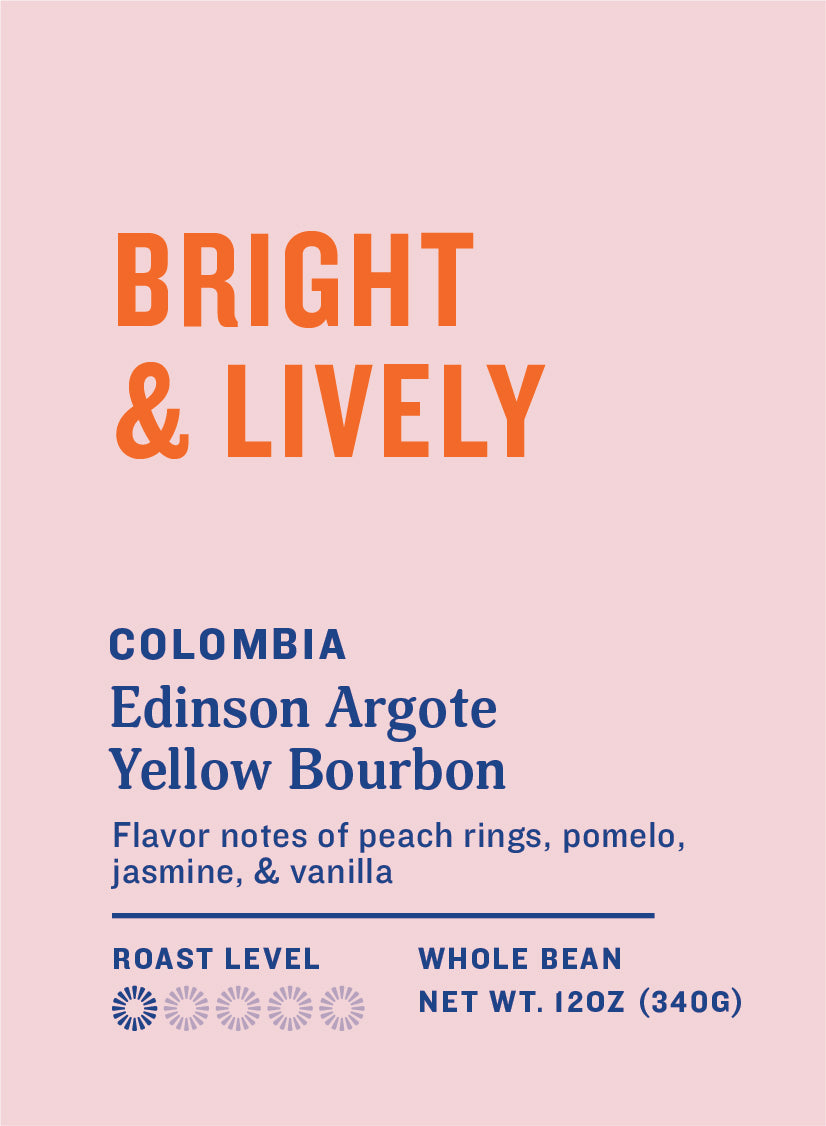 Colombia Edinson Argote Yellow Bourbon