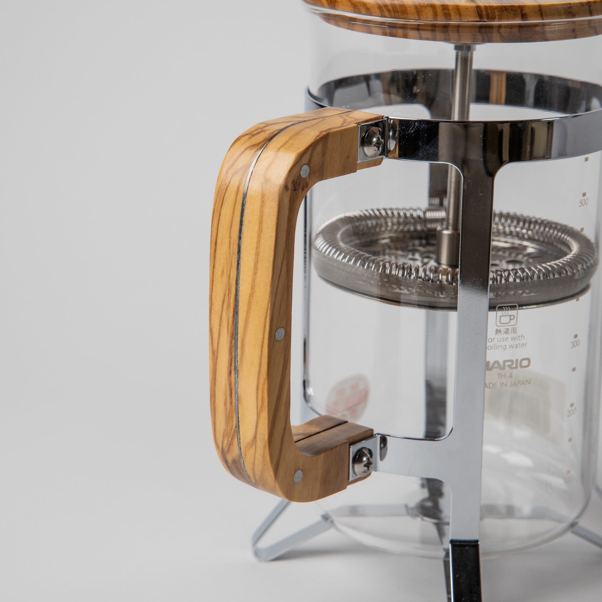 Hario Olive Wood French Press - Grounds for Change