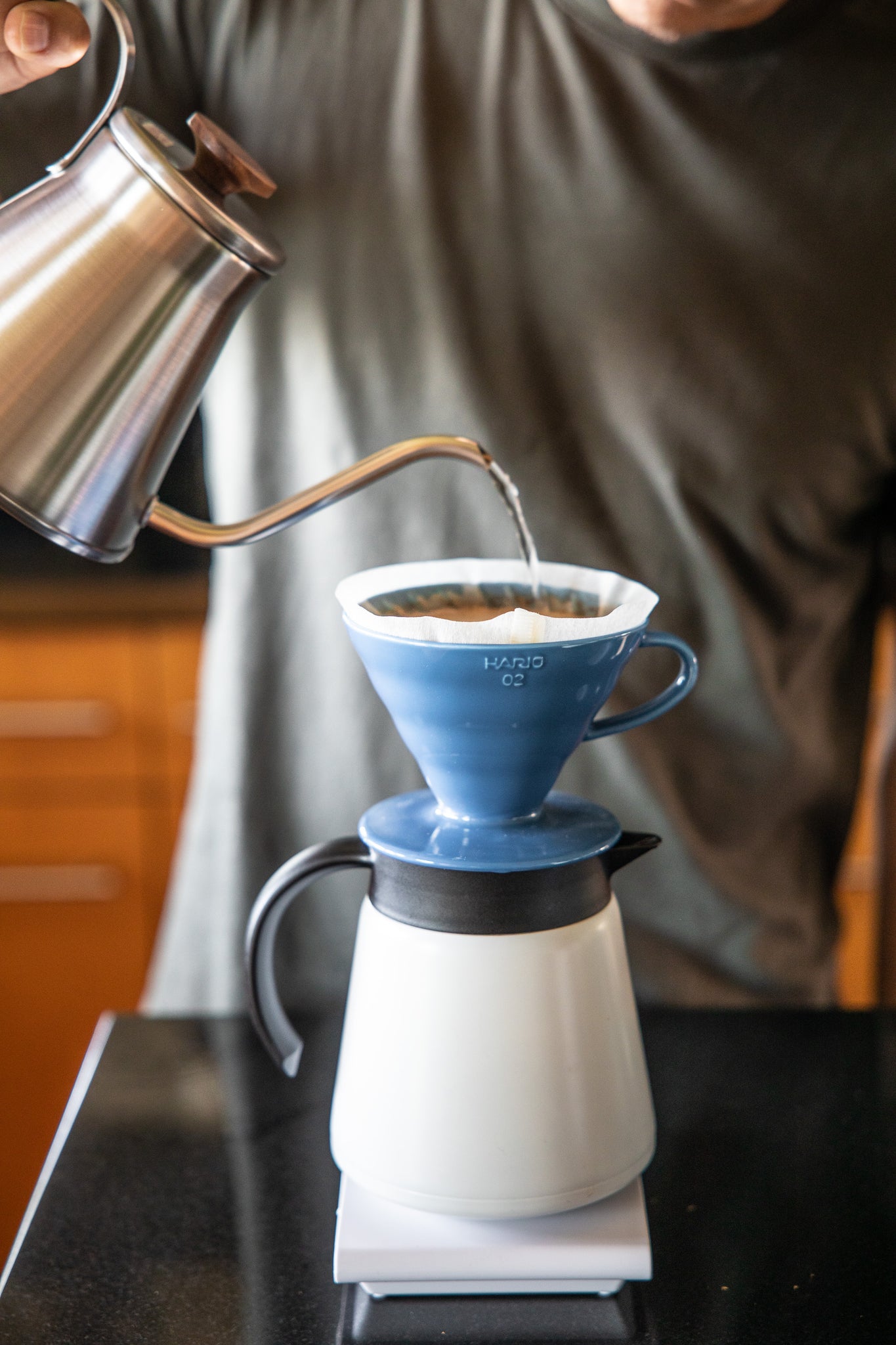 Pour Over Coffee Dripper - V60 Pour-Over Coffee | EspressoWorks Red