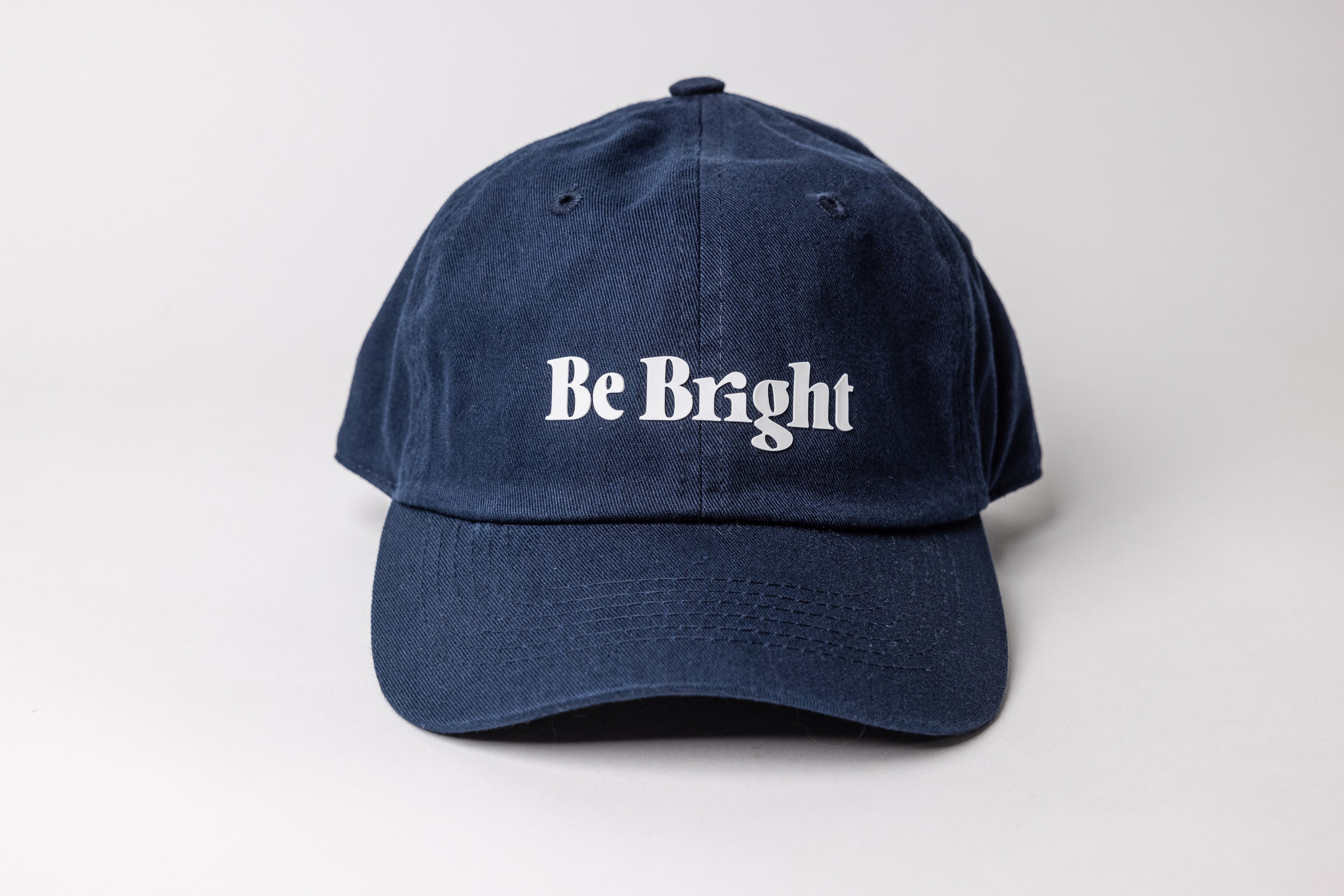 Be Bright Dad Hat - Navy Blue